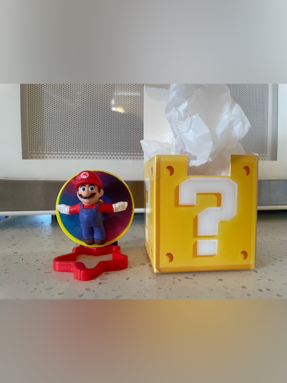 McDonald's The Super Mario Galaxy Movie #1 Mario Happy Meal Toy 2026 NIB